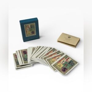 LETRAS Word Card Game 1998 Grand Isle Games Vocabulary Strategy Words Vintage